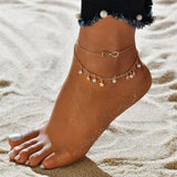 Bracciale con Filo Infinito + Perle e Stelle