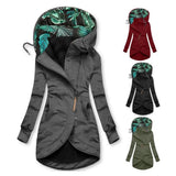 Cappotto antivento con cappuccio