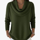 Beatrice | Maglione con Collo Ruffle Accogliente