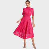 Chiara | Vestito Midi in Pizzo