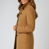 Tereza - Cappotto elegante con collo alto