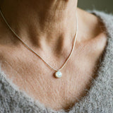 Collana Classica con Ciondolo Unico in Argento