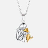 Collana Abbraccio con Medaglione