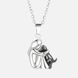 Collana Abbraccio con Medaglione