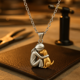 Collana Abbraccio con Medaglione