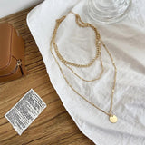 Collana in Oro e Bagno d'Oro