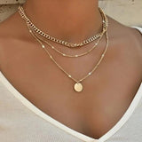 Collana in Oro e Bagno d'Oro