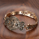Bracciale Elegante in Cristallo Nero