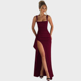 Camilla | Elegante Maxi Abito con Schiena Scoperta