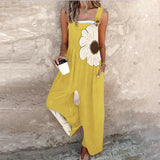 Arianna | Mono Stampato con Spalline e Fiori Comodo