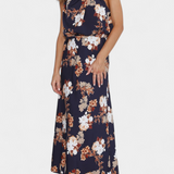 Carlotta | Maxi Floral Halter
