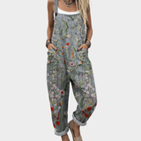 Flavia | Mono Stampato Floreale con Spalline Comode