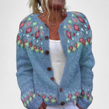 Federica | Cardigan a maglia larga con design chic