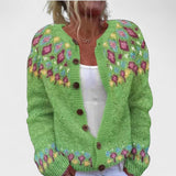 Anna | Irene – Cardigan in maglia larga con design chic