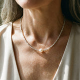 Collana retrò con perle