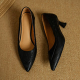 Scarpe con Tacco Alto in Vera Pelle Belle