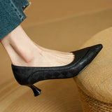 Scarpe con Tacco Alto in Vera Pelle Belle