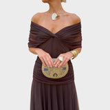 Margherita | Vestito Lungo Con Scollatura a V