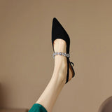 Scarpe Eleganti con Tacco Basso Crysel