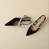 Scarpe Eleganti con Tacco Basso Crysel