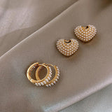 Orecchini di Perle d'Amore in Oro