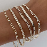 Set di Bracciali in Oro