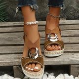 Paola – Sandali con Plateau Eleganti