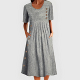 Camilla | Vestito Midi a Righe