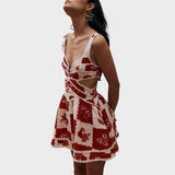 Bianca | Minidress con fiori