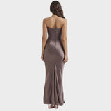 Giorgia | Vestito in Satin con Top Incorporato