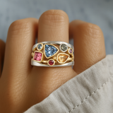 Anello Vintage Bunter Zircone