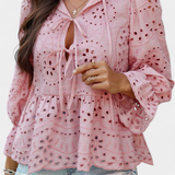 Top Bohemien in Pizzo Kayden con Taglio Fluido