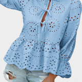 Top Bohemien in Pizzo Kayden con Taglio Fluido