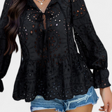 Top Bohemien in Pizzo Kayden con Taglio Fluido