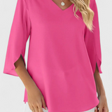 Tabitha Blusa Casual con Taglio Largo e Stile Sofisticato