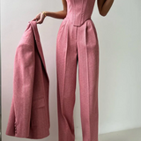 Irene | Completo di Tre Pezzi con Blazer a Doppio Petto