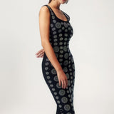 Cristina | Vestito Diamante maxi aderente tipo bandage