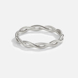 Anello Rotante in Argento 18K Infinito