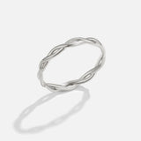 Anello Rotante in Argento 18K Infinito
