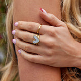 'Corazón Puro' Anello in Oro