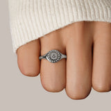 Anello in argento per il solstizio d'estate