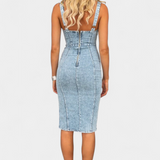 Viola | Vestito in Denim